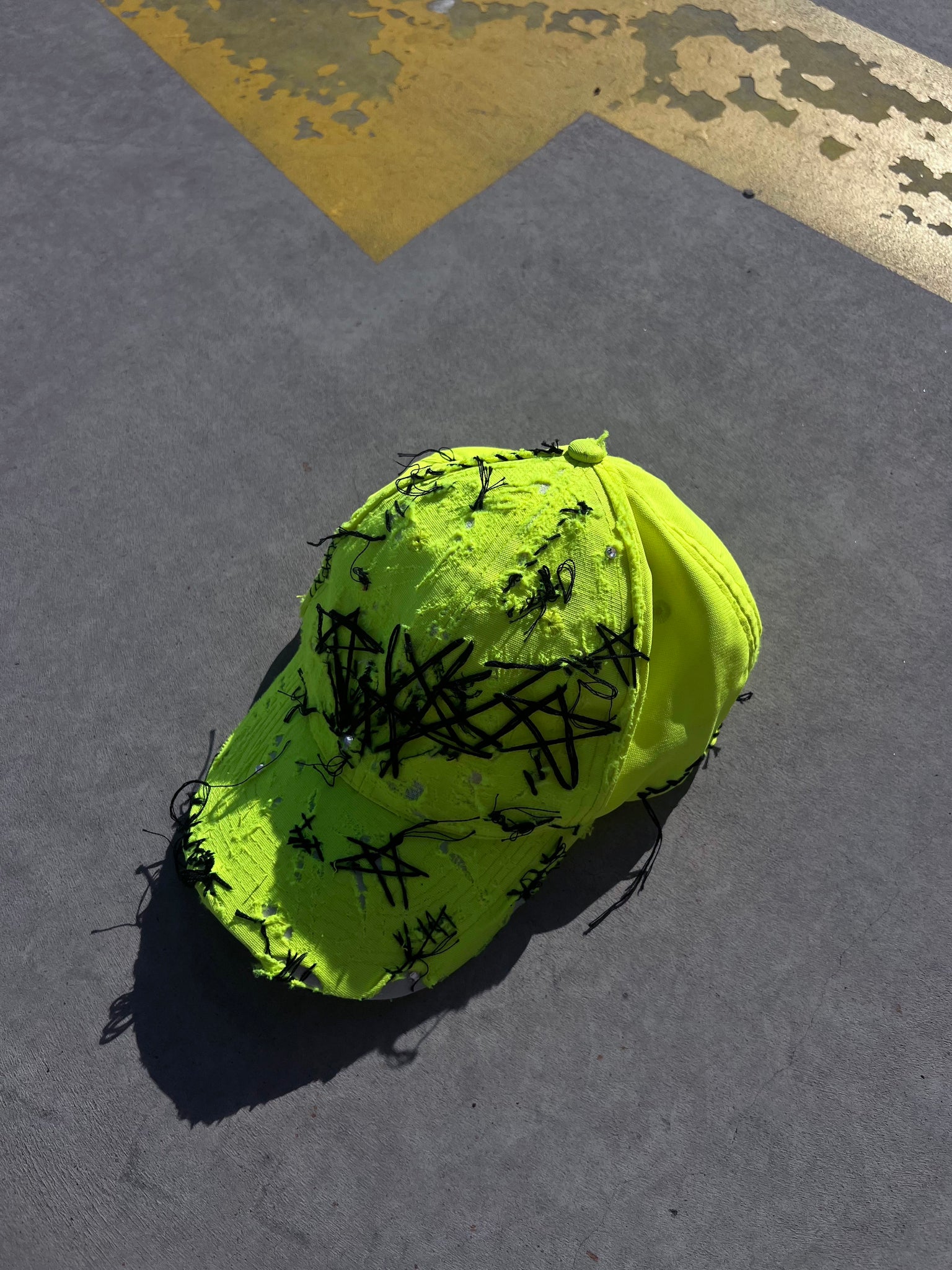 UPCYCLED CAP - HIGH VIS