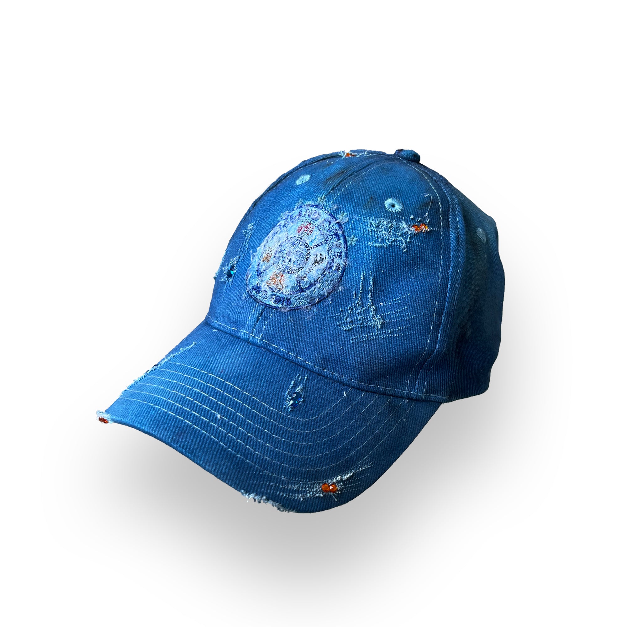 UPCYCLED CAP - DENIM CROWN