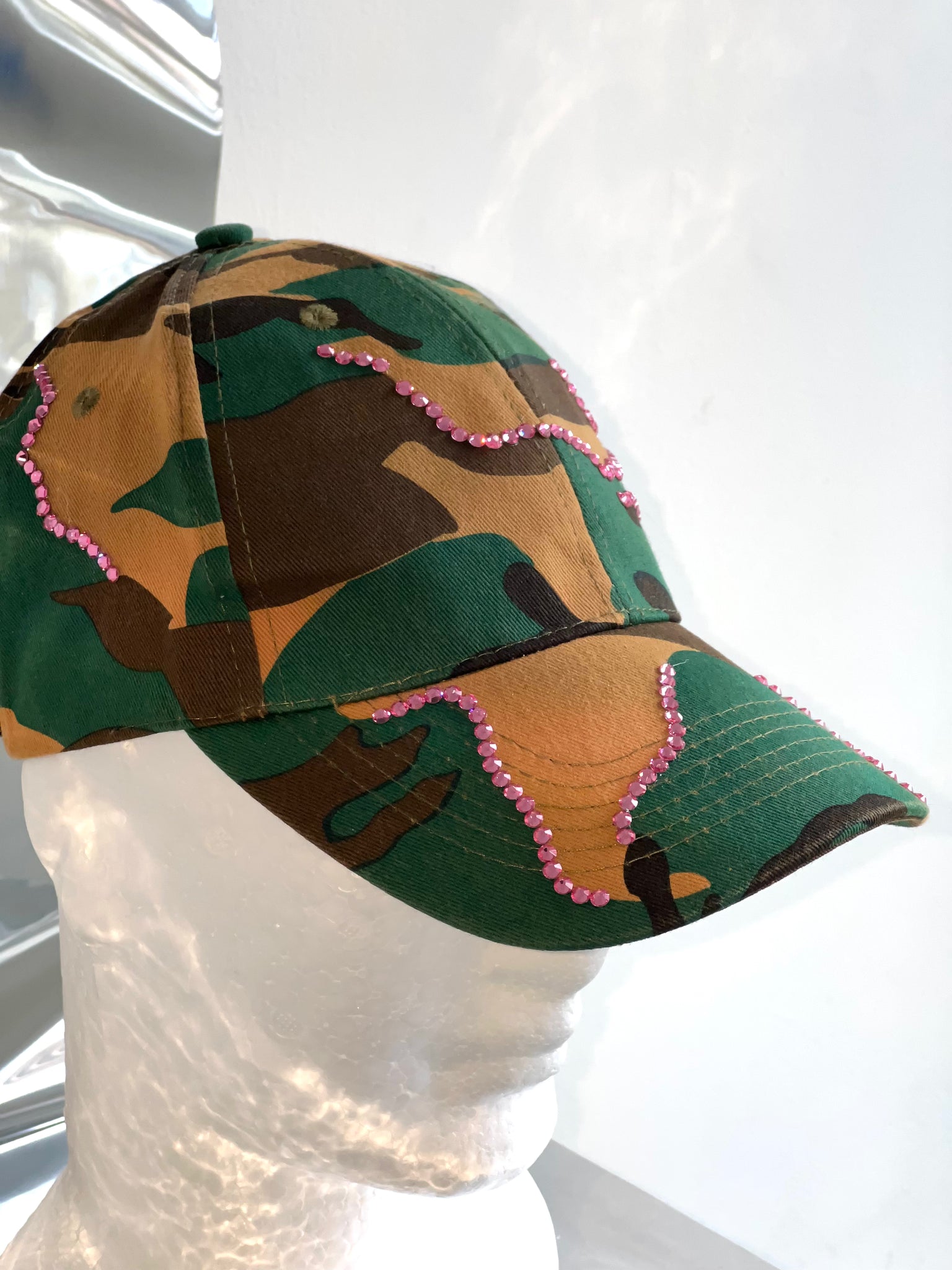 UPCYCLED CAP - PINK DIMOND CAMO