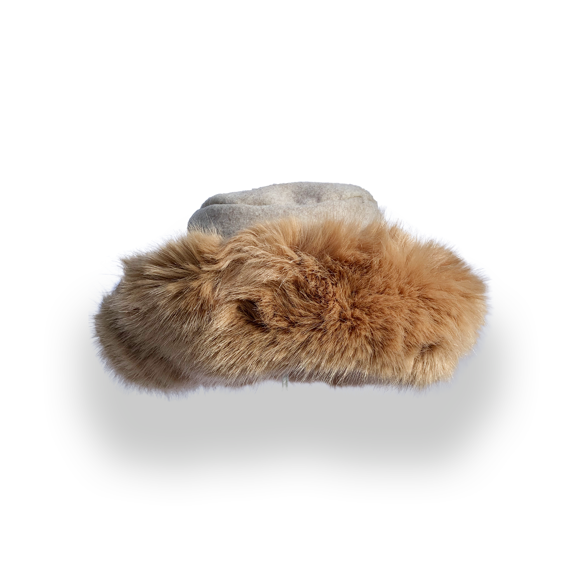 FAUX FUR HAT - LION MANE