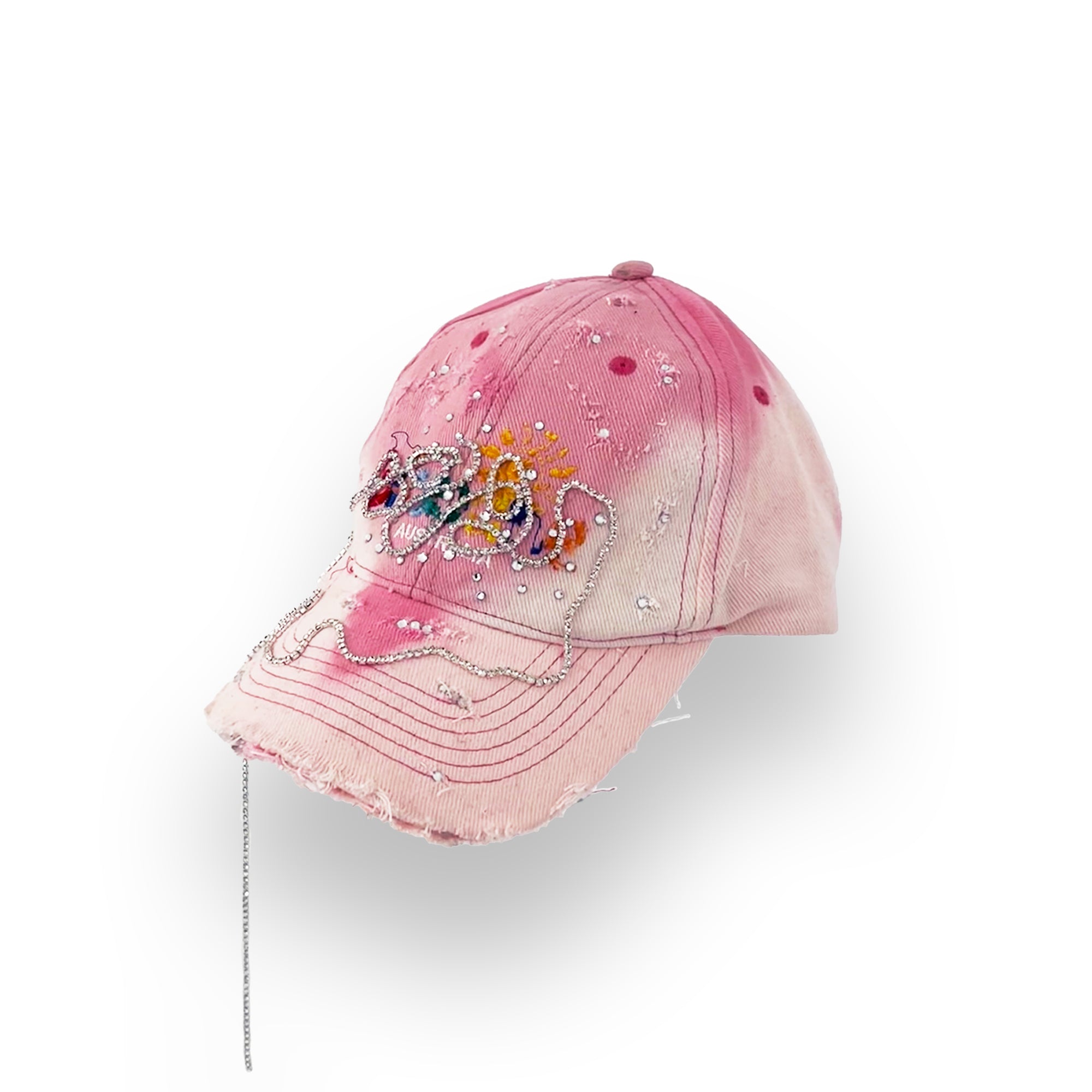 UPCYCLED CAP - PINK FLOSS