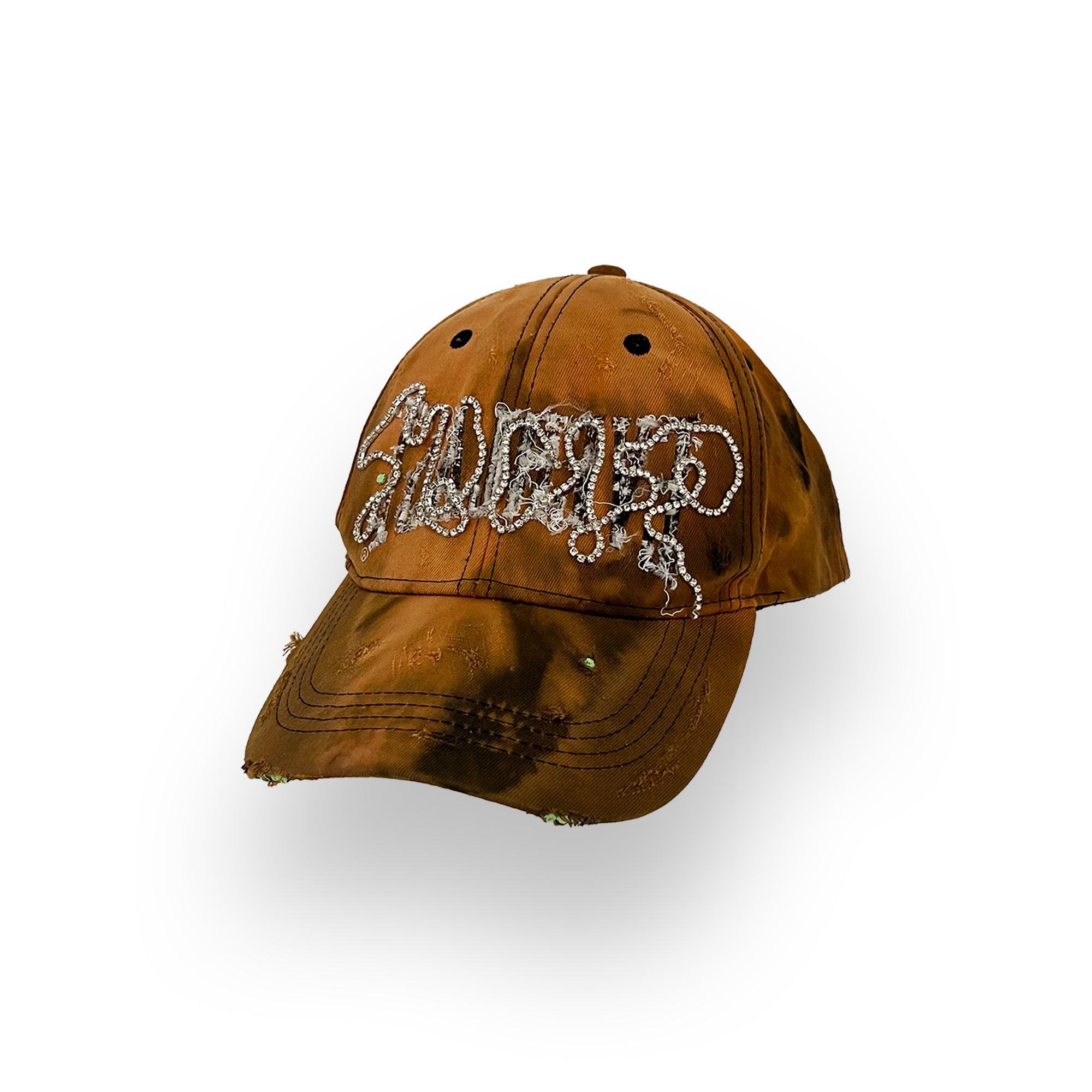 UPCYCLED CAP - RUST